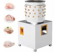 ZHJOPP Plucking Machine, Poultry Depilatory Machine, Automatic Small Chicken Plucking Machine, Suitable for Poultry, Quail