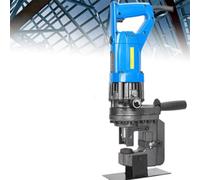 ZHJOPP Punching Machine, 1300W Electric Hydraulic, Portable Lightweight Punching Machine, Channel Steel and Angle Steel Hydraulic Punching Machine (Channelsteel)