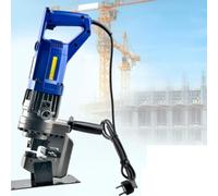 ZHJOPP Punching Machine, 1300W Electric Hydraulic, Portable Lightweight Punching Machine, Channel Steel and Angle Steel Hydraulic Punching Machine (Anglesteel)