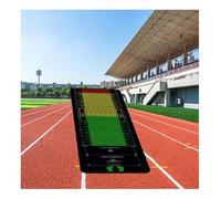 ZHJOPP Standing Long Jump Measurement Mat, Long Jump Practice Test Mat, 4mm Thick Material, Suitable for Indoor and Outdoor Long Jump Practice (300 * 90cm)