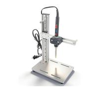 ZHJOPP Vertical Heat Press Machine & Heat Set Insert Tool, Multi-Directional Adjustable, for Plastic & 3D Printing Parts (10.5cm)