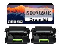 ZHJQDS 50F0Z0E High Capacity Imaging Unit Compatible For Lexmark MS310d 310dn 312dn 315dn MS410d 410dn 415dn MS510dn 610dn 610dtn 610de 610dte Printers 2 pack