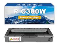 ZHJQDS Compatible 408336 408337 408338 408339 Replacement Toner Cartridge Use for Ricoh M C250FWB P C300W Printers Black*1