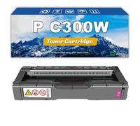 ZHJQDS Compatible 408340 408341 408342 408343 Replacement Toner Cartridge Use for Ricoh M C250FWB P C300W Printers Magenta*1