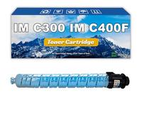 ZHJQDS Compatible 842382 842383 842384 842385 Replacement Toner Cartridge Use for Ricoh IM C300 IM C300F IM C400F IM C400SRF Printers Cyan*1