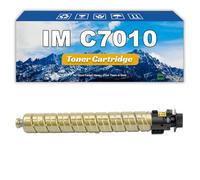 ZHJQDS Compatible 842634 842637 842636 842635 Replacement Toner Cartridge Use for Ricoh IM C7010 Printers Yellow*1