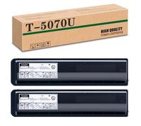 ZHJQDS Compatible T-5070U T5070U High-Capacity Toner Cartridge, Works for Toshiba 207L 257 307 357 457 507 Printers 2 pack