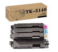 ZHJQDS Compatible TK-5140K TK-5140M TK-5140Y TK-5140C Replacement Toner Cartridge colors