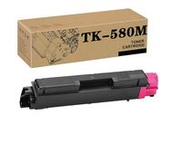 ZHJQDS Compatible TK-580K TK-580M TK-580Y TK-580C Toner Cartridge magenta | Use for Kyocera P6021cdn FS-C5150DN Printers