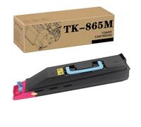 ZHJQDS Compatible TK-865K TK-865M TK-865Y TK-865C Replacement Toner Cartridge magenta