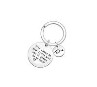 ZHjuju Father's Day Gift for Dad - Papa Keychain You'll Always be My Hero