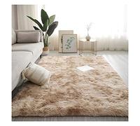 ZHL Soft Fluffy Area Rug Coffee Table Carpet Bedroom Room Bay Window Bedside Carpets Long Hair Living Room Yoga Carpet Thick Floor Covering Mat Shaggy Nursery Decor Rugs