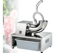 ZhlCrioxenic Ice Crushers Machine, Commercial Grade with Acrylic Case, Ice Shaver with Powerful 250w Motor, Ice Crusher Machine Double Blade, Shaved Ice For Summer A