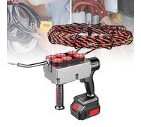 ZHLINGQ Threading Machine, Cordless Threading Machine, Wire Threading Tool, Electric Cable Wire Threader, Wire Pulling Machine, Stepless Speed Change,30m-37500mah*2