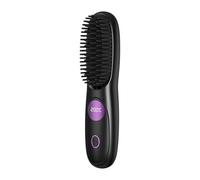 Zhliuqo Hair Straightener Brush | Portable USB Rechargeable Cordless Comb | Ceramic Hairdressing Comb - for Hairdressing Blowout Home Salon Wedding Bridal Party Spa Grooming Holiday Summer