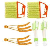 ZHLKHIOP 6-Pack Dusting Brushes for Window Blinds, Blinds Cleaner Tool, Mini Blind Cleaner, Window Blind Cleaner,Fabric Cleaning Brushes for Home