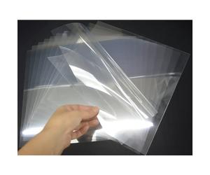 ZHluja 15-Pack 0.1mm 305 × 305mm Blank Stencil Sheet for Cricut, Silhouette.Vinyl Transparent PET Acetate Mylar Craft Template Material (Clear 4 mil)