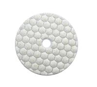 ZHLWei 1pc 3inch Diamond Polishing Pad Dry Use Types Flexible Resin Sanding Discs For Marble Granite Quartzite Glass Stone Polishing