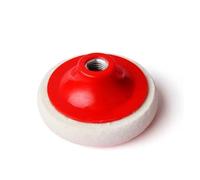 ZHLWei 1PC 4 Inch Wool Felt Polishing Pads Car Metal Stone Buffing Pad 100mm M14 Thread For Polisher Angle Grinder
