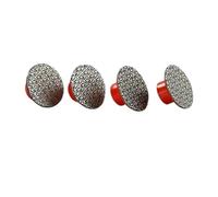ZHLWei 2 Inch 50mm Electroplated Diamond Polishing Grinding Pad Fast Removal Marble Stone Jade Ceramics Metal Small Sanding Disk