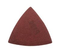 ZHLWei 3-1/8" Sanding Paper 80mm Triangular Hook & Loop Sandpaper Triangle Fit 3-1/8 Inch Oscillating Multi Tool Pad Grit