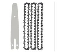 ZHLWei 4/6Inch Electric Chainsaw Chain Guide Saws Blades 1/4LP Sharp Garden Tools Saw Parts Accessories Steel Mini Chainsaws Chain Set