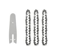 ZHLWei 4/6Inch Electric Chainsaw Chain Guide Saws Blades 1/4LP Sharp Garden Tools Saw Parts Accessories Steel Mini Chainsaws Chain Set