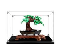 ZHLY Acrylic Display Case for Lego 10281 Bonsai Tree Dustproof Protection Display Box Compatible with Lego 10281 (NOT Included Building Model) (3MM)