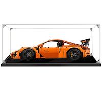 ZHLY Acrylic Display Case for Lego 42056 Technic Porsche 911 GT3 RS Car Model Dustproof Protection Display Box Compatible with Lego 42056 (NOT Included Building Model)