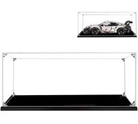 ZHLY Acrylic Display Case for Lego 42096 Technic Porsche 911 RSR Car Model Dustproof Protection Display Box Compatible with Lego 42096 (NOT Included Lego Model)