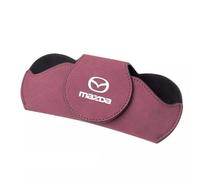 ZhMG63 Sunglasses Holders Car for Mazda 2 Speed CX9 CX5 CX30 CX3 CX7 RX8 RX7 626 6,Car Sunglasses Clip,Car Visor Accessories.,B-Red