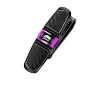 ZhMG63 Sunglasses Holders Car for Suzuki Swift Jimny Ignis Alto SX4 Splash Baleno Vitara Samurai Kaiser DZire Swace,Car Sunglasses Clip,Car Visor Accessories.,B-Purple