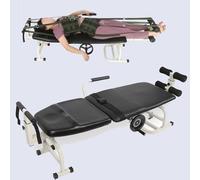 ZHMQQDL Cervical and Lumbar Traction Bed Relieve Fatigue Home Cervical Spine Stretcher Portable Traction Device Multifunction Household Body Therapy Stretching Device (36cm)