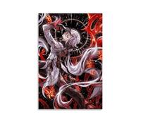 ZHNGYJNDE Genshin Impact Arlecchino Classic Game Art Poster Decorative Painting Canvas Wall Art Living Room Poster Bedroom Painting 12 x 18 Inch (30 x 45 cm)