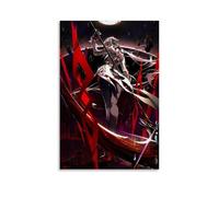 ZHNGYJNDE Genshin Impact Arlecchino Game Character Art Wall Art Picture Print Modern Family Room Decor 16 x 24 Inch (40 x 60 cm)