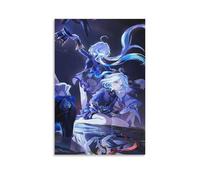 ZHNGYJNDE Genshin Impact Furina Classic Game Character Wall Art Picture Print Modern Family Room Decor 16 x 24 Inch (40 x 60 cm)