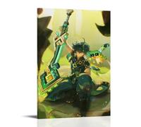 ZHNGYJNDE Genshin Impact Kinich Classic Game Art Poster Decorative Painting Canvas Wall Art Living Room Poster Bedroom Painting 12 x 18 Inch (30 x 45 cm)