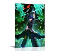 ZHNGYJNDE Genshin Impact Kinich Game Character Wall Art Picture Print Modern Family Room Decor 12 x 18 Inch (30 x 45 cm)