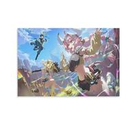 ZHNGYJNDE Genshin Impact Varesa Classic Game Art Wall Art Picture Print Modern Family Room Decor 12 x 18 Inch (30 x 45 cm)