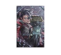 ZHNGYJNDE Genshin Impact Wriothesley Game Character Art Poster Decorative Painting Canvas Wall Art Living Room Poster Bedroom Painting 12 x 18 Inch (30 x 45 cm)