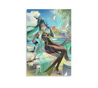 ZHNGYJNDE Genshin Impact Xianyun Game Wall Art Picture Print Modern Family Room Decor 16 x 24 Inches (40 x 60 cm)