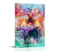 ZHNGYJNDE My Hero Academia Izuku Midoriya And Shoto Todoroki Anime Character Poster Decorative Painting Canvas Wall Art Living Room Poster Bedroom Painting 24 x 36 Inch (60 x 90 cm)