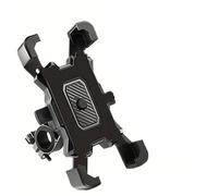 Zhoiustcv Mobile Phone Navigation GPS Bracket Motorcycle Bicycle Phone Holder Gps Bracket Rearview Mirror Handlebar Mount Compatible For Xiaomi For IPhone Motorcycle Navigation Bracket(Black B)