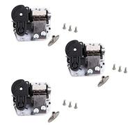 ZHOMAIFU Music Box Movement 3 Pcs Music Box Parts Replace Accessories Musical Mechanism Clockwork for DIY Music Boxes(You are my sunshine/Edelweiss/Sky City)