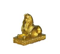 ZHome Mini Ancient Egyptian Pharaoh Tutankhamun - Gold Resin Crafts Decorations - Ancient egyptian art - Sphinx Hufu Mausoleum Living Room Decoration Art Good Service
