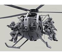 ZHONGFANG 1/35 Resin Model Figure kits Fantasy Model Helicopter crew 6 Figure Unassembled and Unpainted kit S308-1