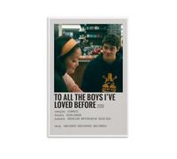 ZhonghuiBo To All The Boys I've Loved Before Movie Poster1 Poster Decorative Canvas Poster Wall Art Decor Living Modern Family Bedroom Decoration Poster 08x12inch(20x30cm) Unframe-style
