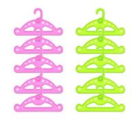 zhongjiany 10pcs/lot Hangers Doll Clothes Accessories Hanger Fit 18 Inch Doll &43cm New Born Baby - Clothes