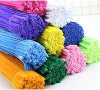 ZHONGJIUYUAN 1000 Pcs Mixed Color Pipe Cleaners Chenille Stems for DIY Art Craft Decorations Creativity Street Jumbo Chenille Stems Classroom Craft Pipe Cleaners Pipe Cleaners Chenille Stem 12"