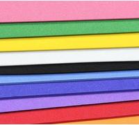 ZHONGJIUYUAN Fly Tying Material 3mm fly tying foam paper sheet floating fly tying materials,10x10inch,12 color